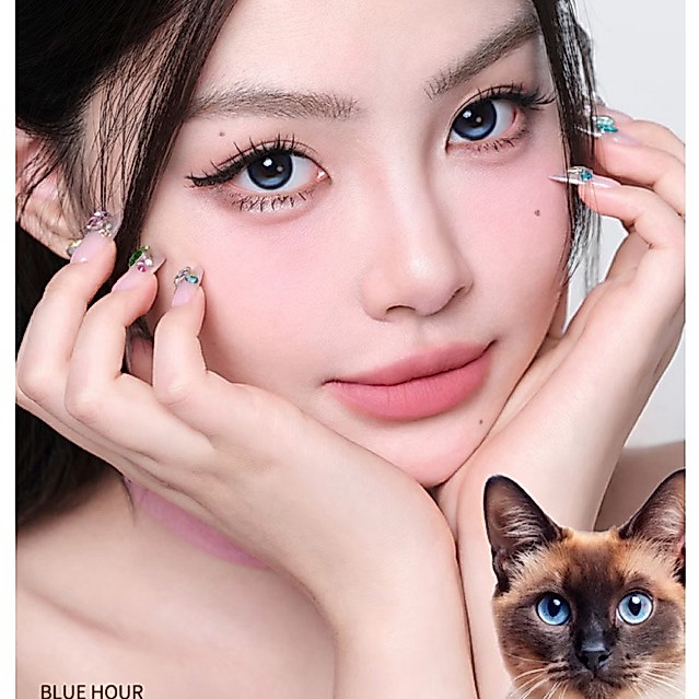 ♡ พร้อมส่ง Lemonade - คอนแทคเลนส์ รายวัน 1คู่ fixing lens