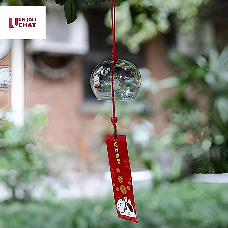 ดี ญี่ปุ่น Wind Bell ญี่ปุ่น Wind Chimes Handmade แก้ว Furin ตกแต่งบ้านสปาห้องครัวตกแต่งสํานักงาน Cherry Blossom รูปแบบดี