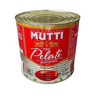 MUTTI PEELED TOMATOES มะเขือเทศปอกเปลือกในน้ำมะเขือเทศ 2.5kg