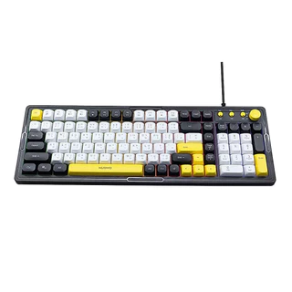 NUBWO NK52 WIRED GAMING KEYBOARD คีย์บอร์ดเกมมิ่ง เชื่อมต่อสาย USB มาพร้อมไฟ RAINBOW LIGHTING