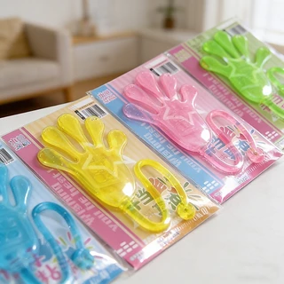 มือหนึบ ของเล่นแปะผนัง มือแปะ หนึบหนับ Sticky Palm ของเล่นคลายเครียด สุ่มสี
