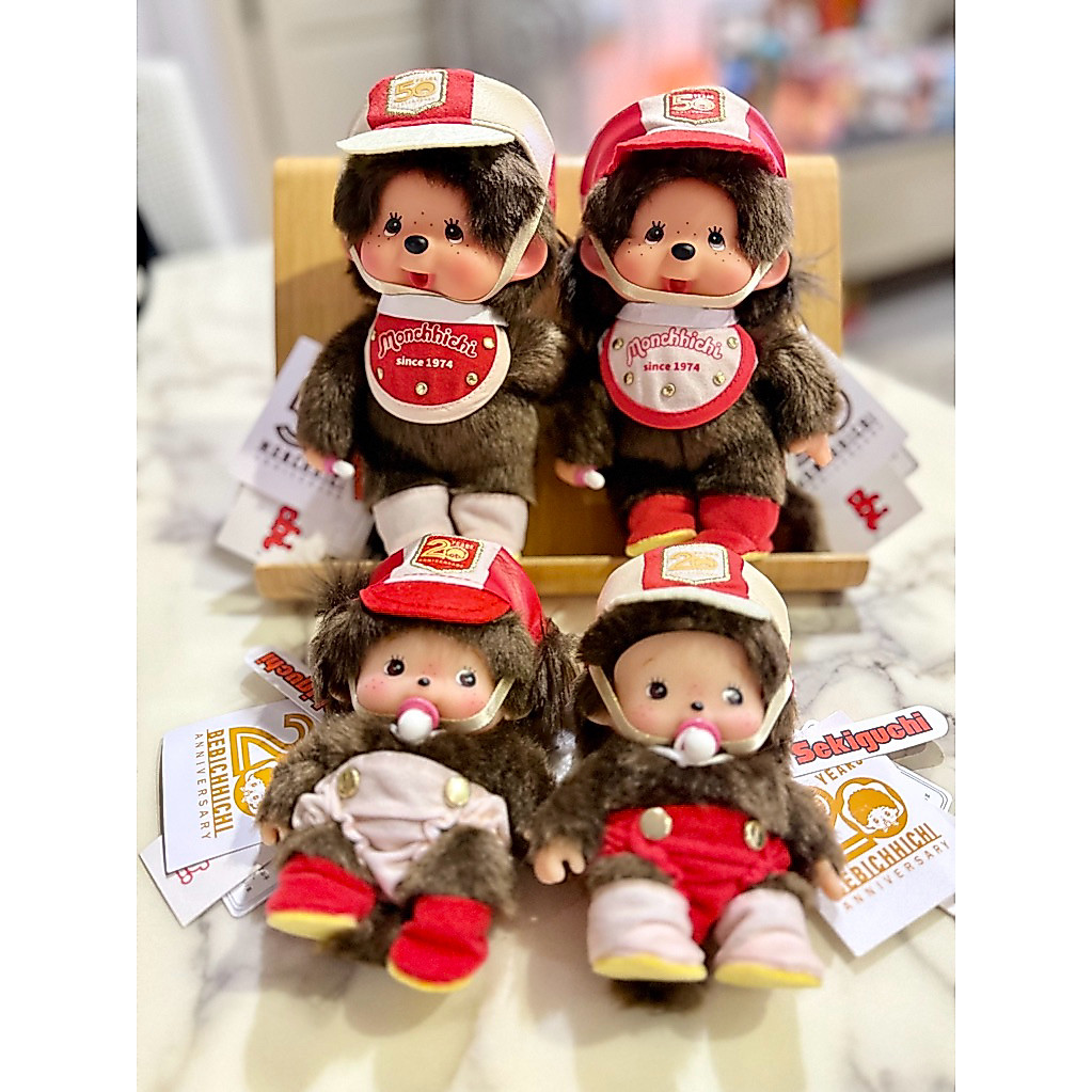 [พร้อมส่ง] พาเหรด Monchhichi/Bebichhichi 20years/50years Anniversary ของแท้ ป้ายครบ