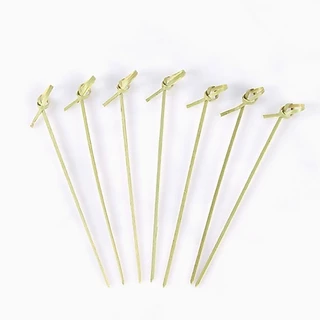 JoyTray100ชิ้น/แพ็ค ไม้จิ้มขนม ไม้เสียบ 12cm ใช้แล้วทิ้ง ไม้เสียบขนม ไม้จิ้มคอกเทล ไม้จิ้มอาหาร