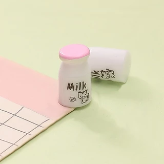 j796ขวดนมmilk ของเล่นของจิ๋วdiy แพ็คละ 10 ชิ้น