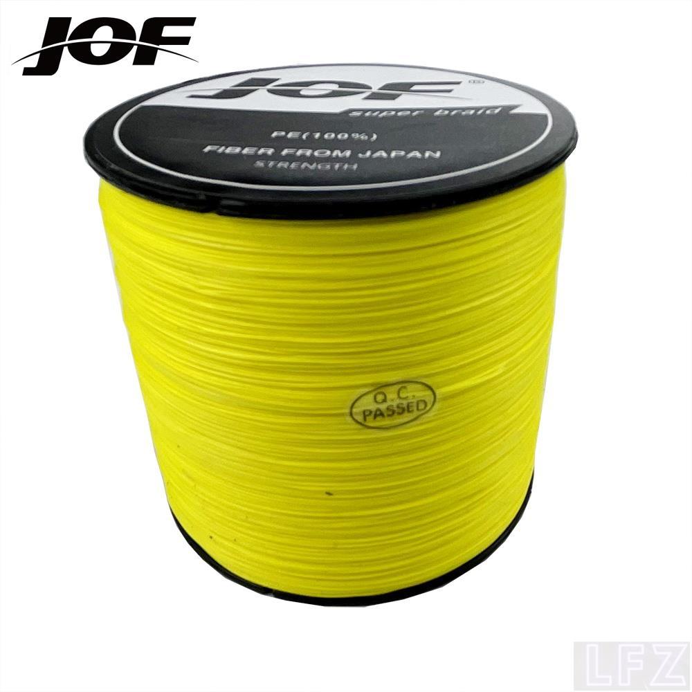 Jof สายเอ็นตกปลา PE แบบถัก 9 เส้น 100 ม. 300 ม. 20-100 ปอนด์