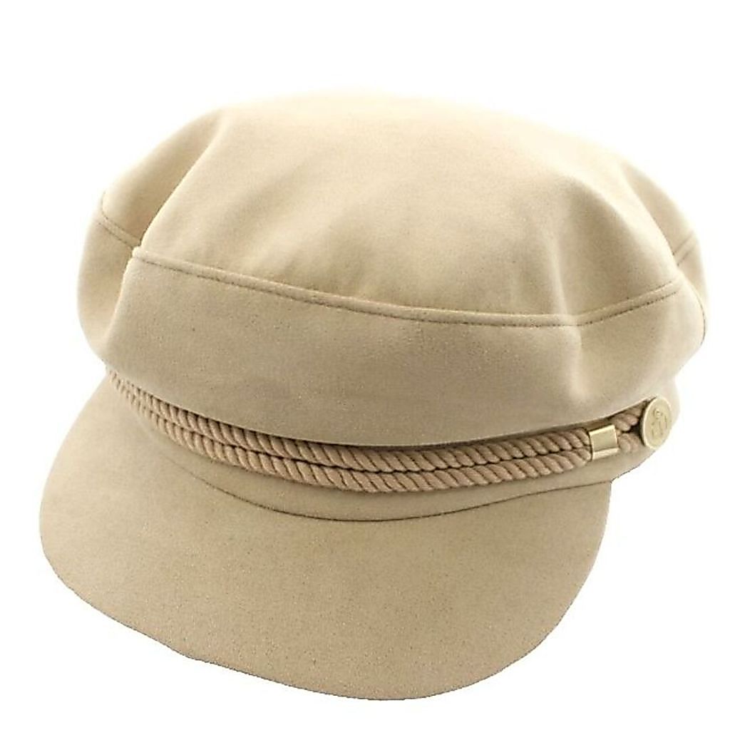 CA4LA Hat Newsboy Cap suede beige Marine Direct from Japan Secondhand