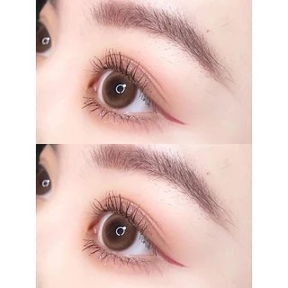 [-1.00-8.00] Midroo แว่นตาสายตาสั้น คอนแทก คอนแทคเลนส์ตาหวาน MilkToffee Brown-14.2mm