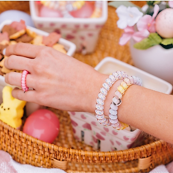 TELETIES ربطات شعر Pastel Bliss مقاومة للماء — صورة 3