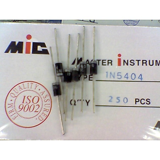 1N5404 IN54043A/400V ไดโอดเรียงกระแสดั้งเดิมใหม่เอี่ยม