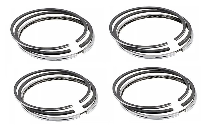6pcs  03H 107 065 N +0.5 Engine Pistons Rings Set  For Porsche Cayenne VW Passat Audi Q7 VR6 3.6L F