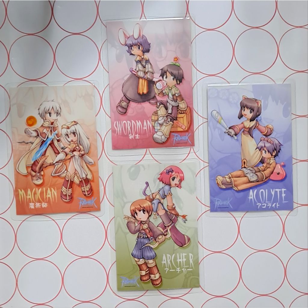 การ์ดสะสมลายเกมส์ Ragnarok Online ของสะสม.