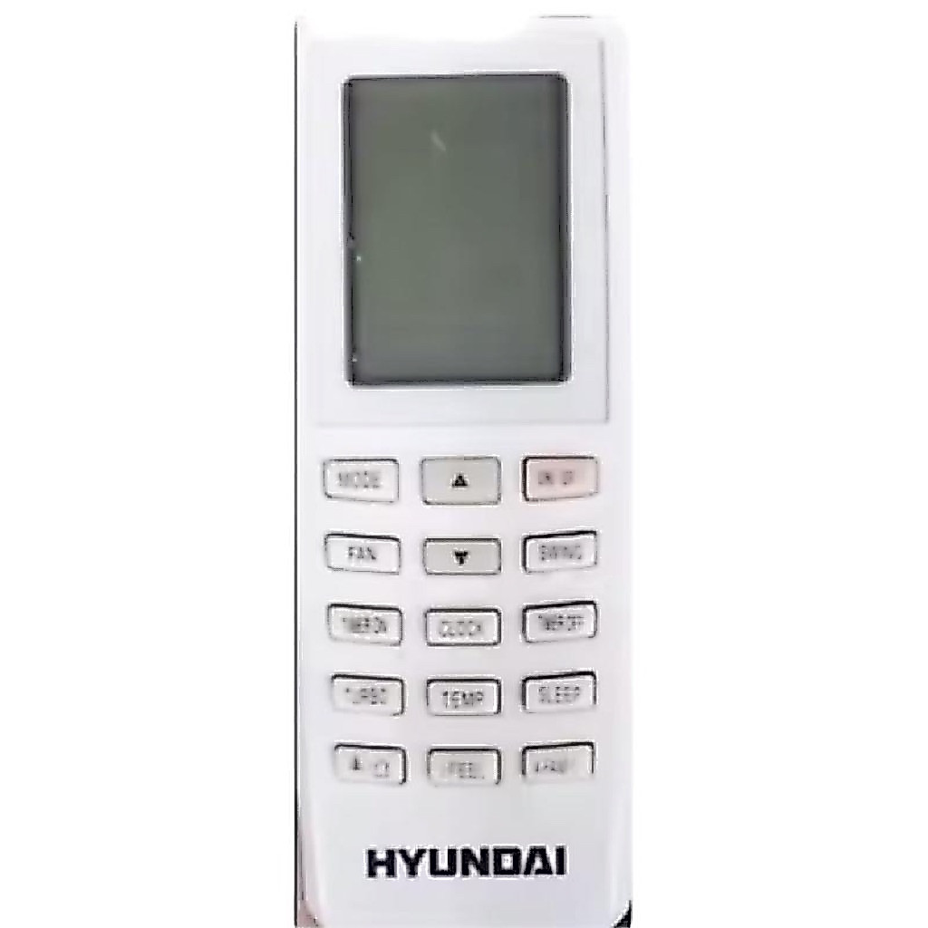 รีโมทแอร์ใช้สำหรับ HYUNDAI (จะเป็นตัวใช้แทนจะไม่ตรงกับภาพที่ได้รับจะเป็นคนละแบบกันแต่ใช้แทนกันได้)