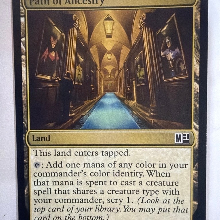 Marvel Super Heroes Eternal-Legal: Path of Ancestry  ของแท้พร้อมส่ง MTG Magic the gatherin card game
