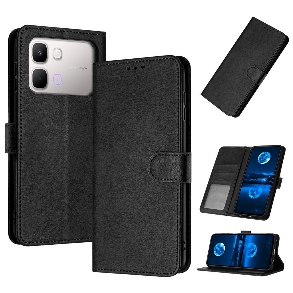 เคสฝาพับ กระดุม ล็อกได้ สำหรับรุ่น infinix Smart20 ตรงรุ่น Smart 20