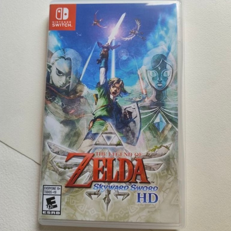 แผ่นเกม zelda skyward sword hd สำหรับ Nintendo switch มือสอง