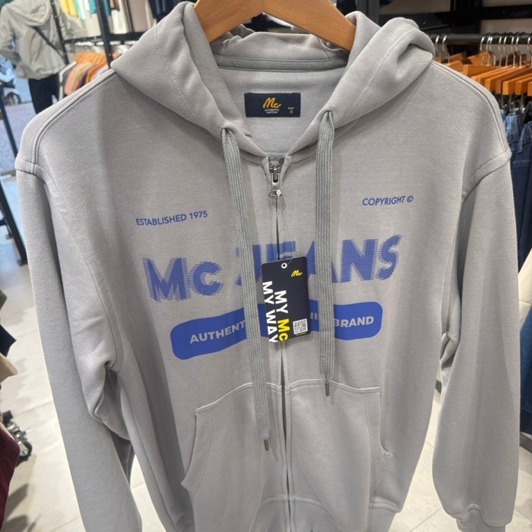 [รุ่นฮิต/แท้💯%] เสื้อฮู้ดดี้ /เสื้อกันหนาว Mc jeans มีบริการเก็บเงินปลายทาง