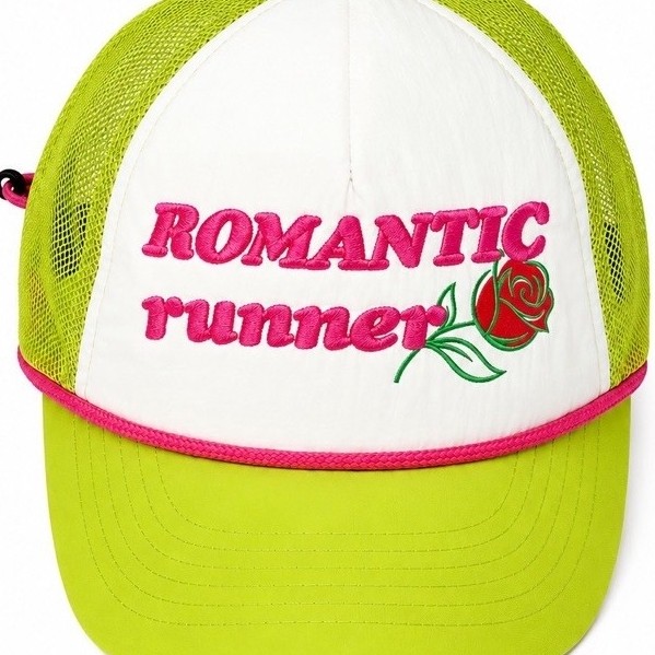 Romantic Cap หมวกวิ่งทรง Trucker น้ำหนักเบา