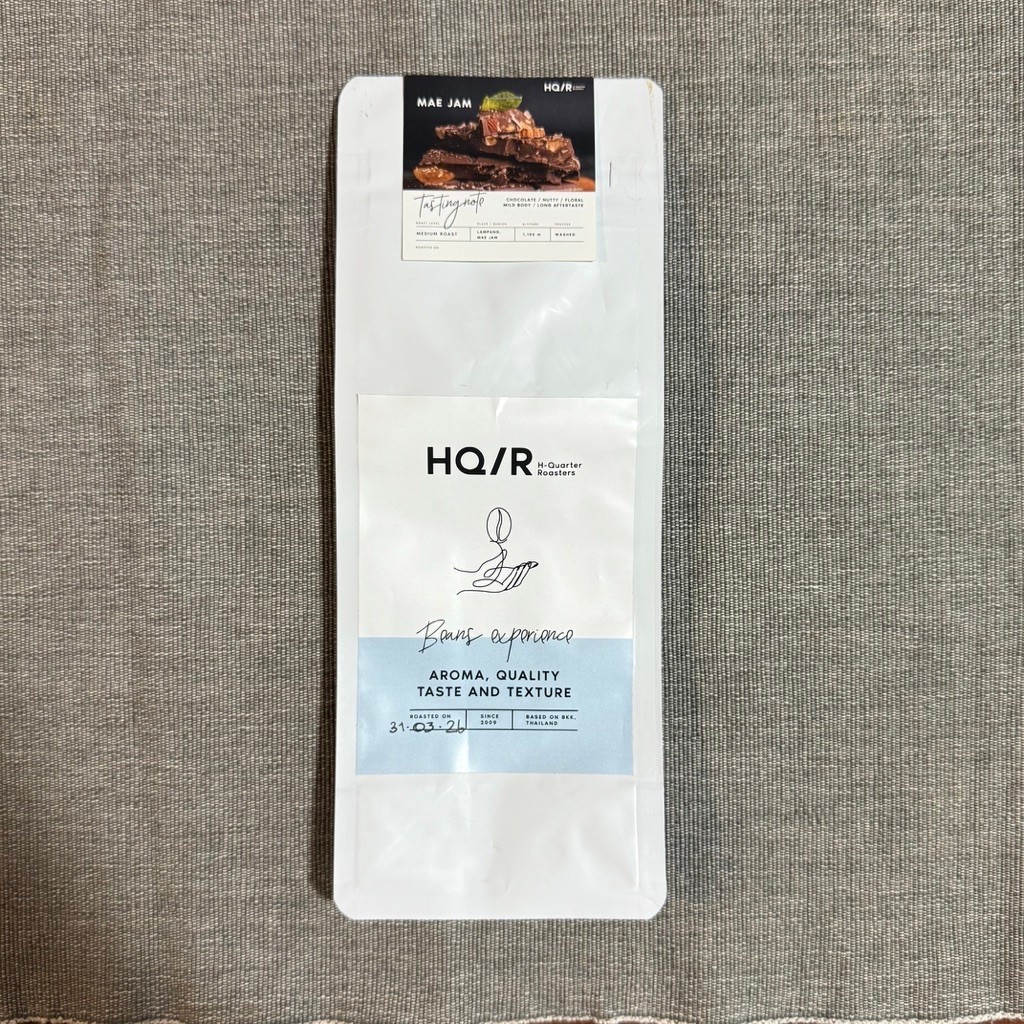 [ถุงเปล่า ไม่มีเมล็ด] HQ/R Hey coffee ถุงกาแฟเปล่าแบรนด์ดังของแท้ ถุงกาแฟตกแต่งร้าน