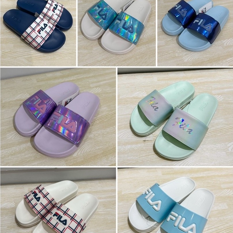 รองเท้าแตะสวมเด็ก Fila ของแท้ ของใหม่