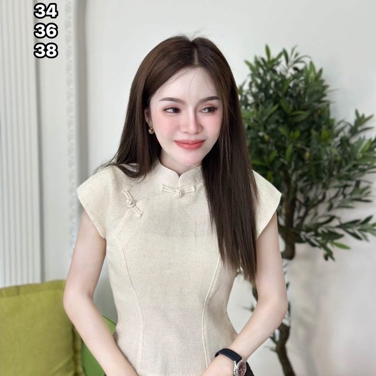 ผ้าฝ้าย เสื้อไหมลาว มียกชงในตว พร้อมตัดส่ง