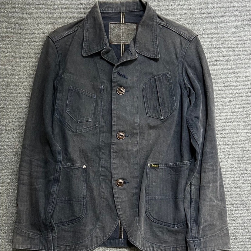 cotton work jacket studio..(used)