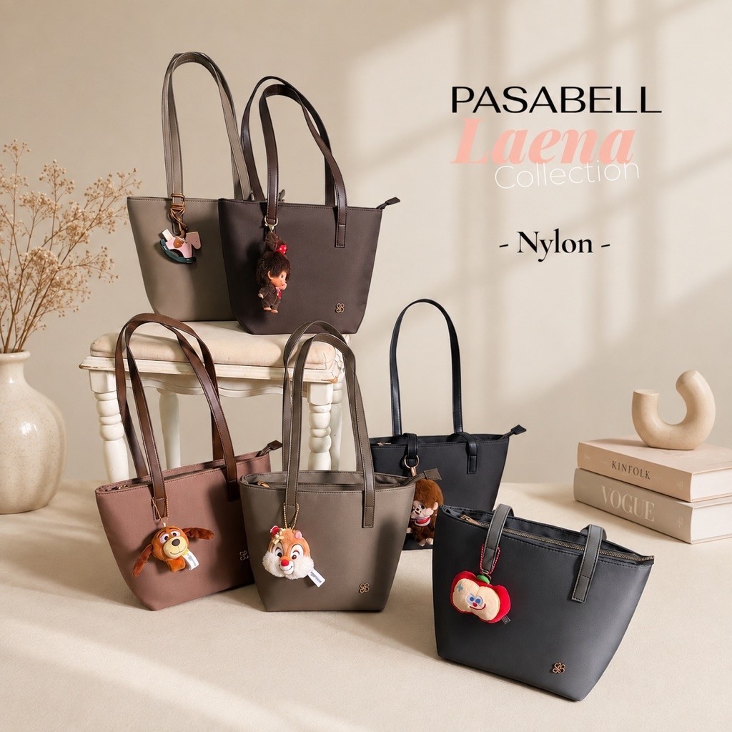 PASABELL กระเป๋าทรงถังผ้าไนล่อน รุ่น LAENA (w14)