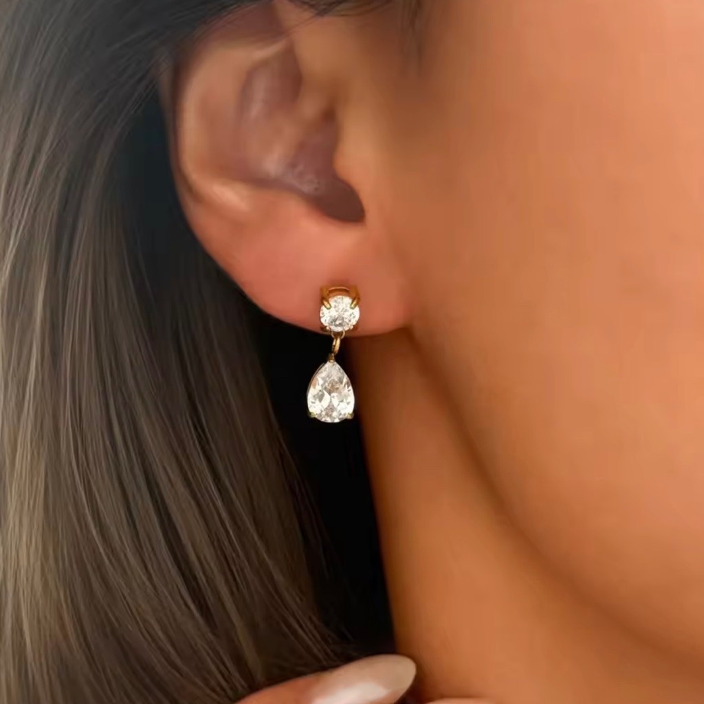 Eclat - Monaco earrings ต่างหูเพชร