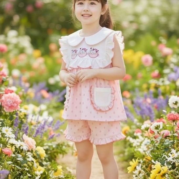 #102🌈 NEW🍓ชุดเด็กน่ารัก ไซส์ 12m 18m 24m 3t 4t 5t