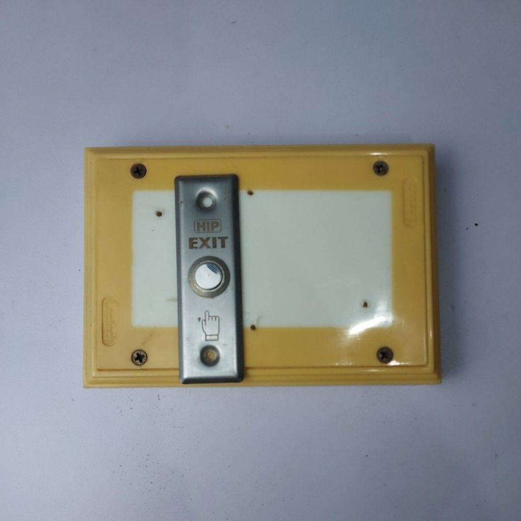 มือสองสภาพใช้งานได้ปุ่มกด เข้า-ออก ABK801A ประตูคีย์การ์ด HIP Exit Switch small รุ่น ABK 801A