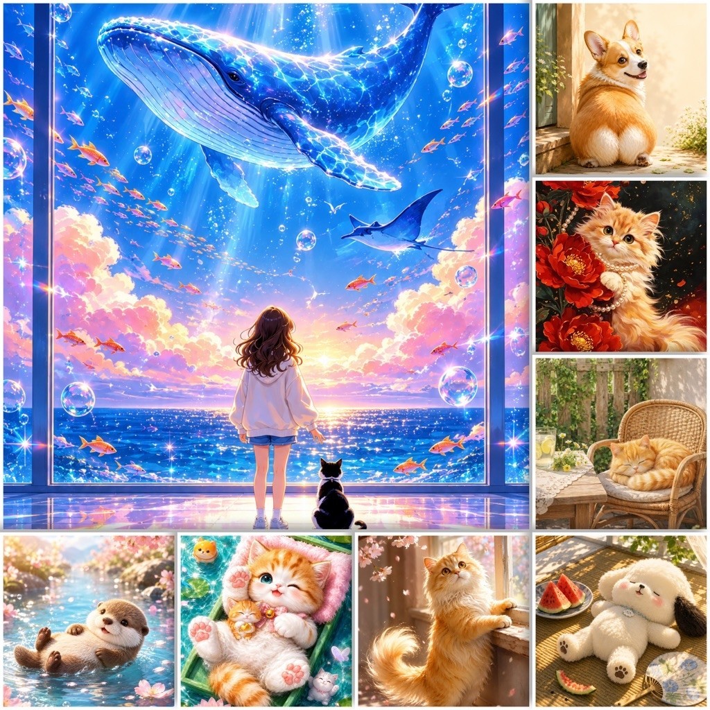 ครอสติสคริสตัล diamond painting ขนาด 30 x 40 cm ภาพติดเพชร ศิลปะ  DIY 5D สำหรับตกแต่งบ้าน ของขวัญ