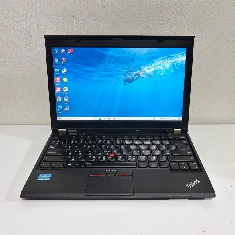 Lenovo Thinkpad x230 x220 โน๊ตบุ๊ค Notebook มือสอง Core i5 gen2-3 ram4 SSD120G ฟรีเมาส์ไร้สาย