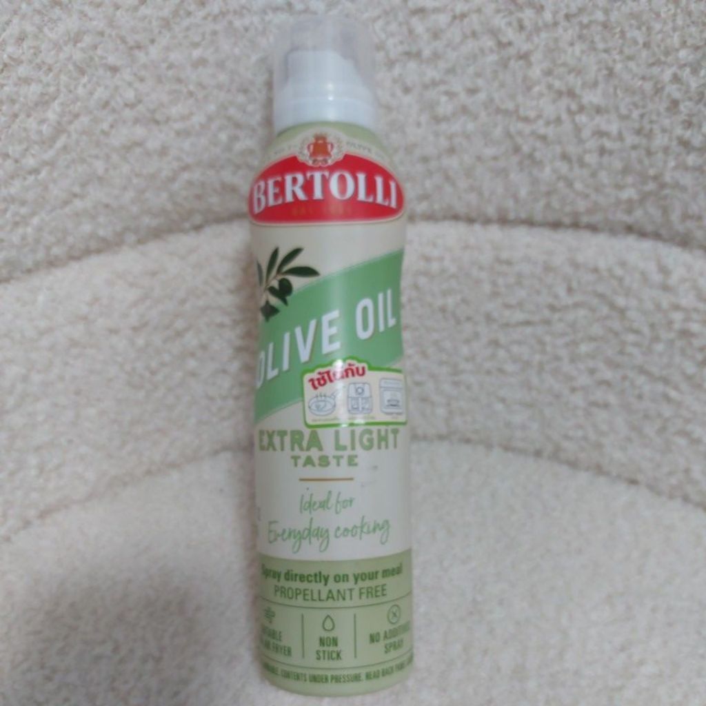 Bertolli Extra Light Olive Oil Spray 145ml.exp 02/2028