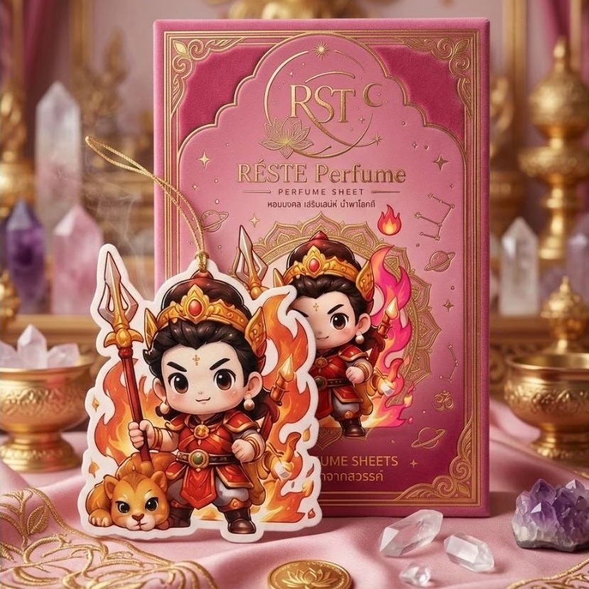 @1 แถม 1 @ แผ่นหอมมงคล Reste Perfume (คละของแถม)