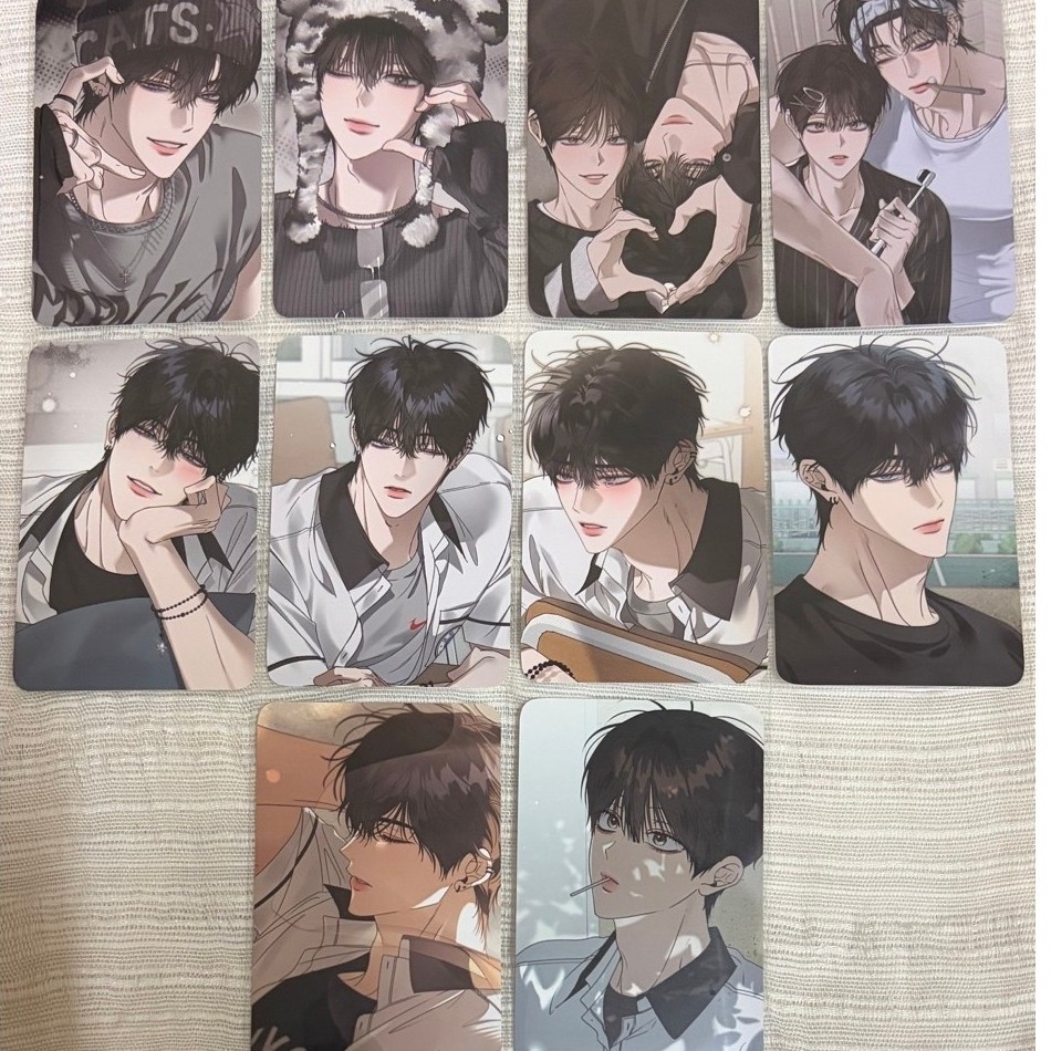 [พร้อมส่ง] Photocard Mr.blue eighteen bed เตียง 18 Card การ์ด manhwa BL
