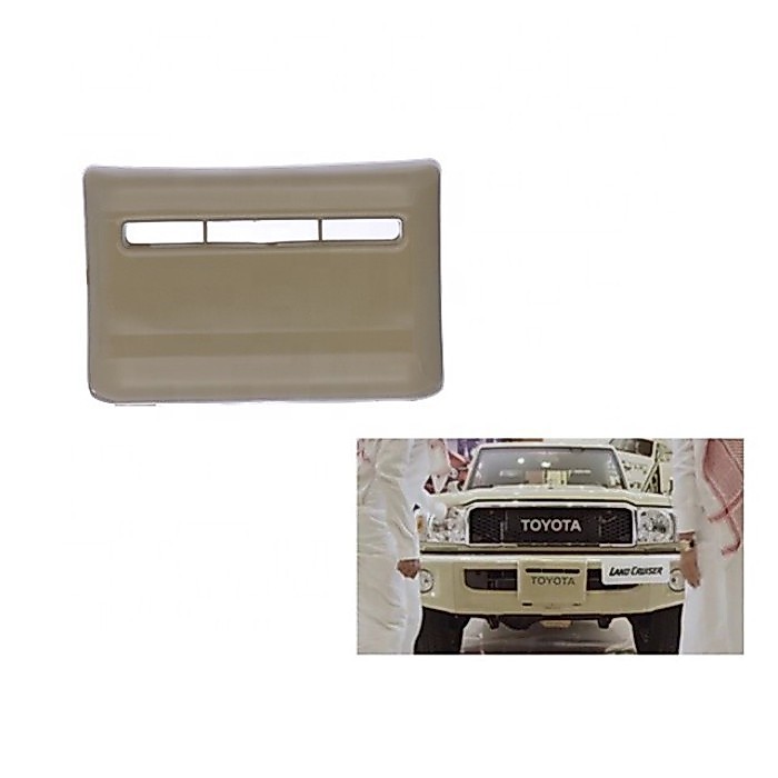 Front Bumper Trailer Tow Land Cruiser Winch Cover Trim For Toyota Land Cruiser FJ76 GRJ76 FJ78 FJ79