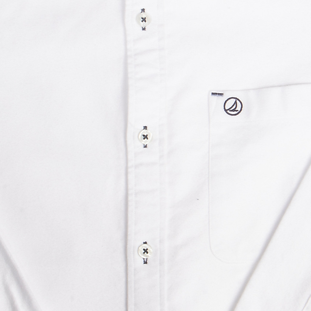 SPERRY ESSENTIAL OXFORD SHIRT LS เสื้อเชิ้ต ผู้ชาย สีขาว ( STF24AP01T03001 ) — صورة 4