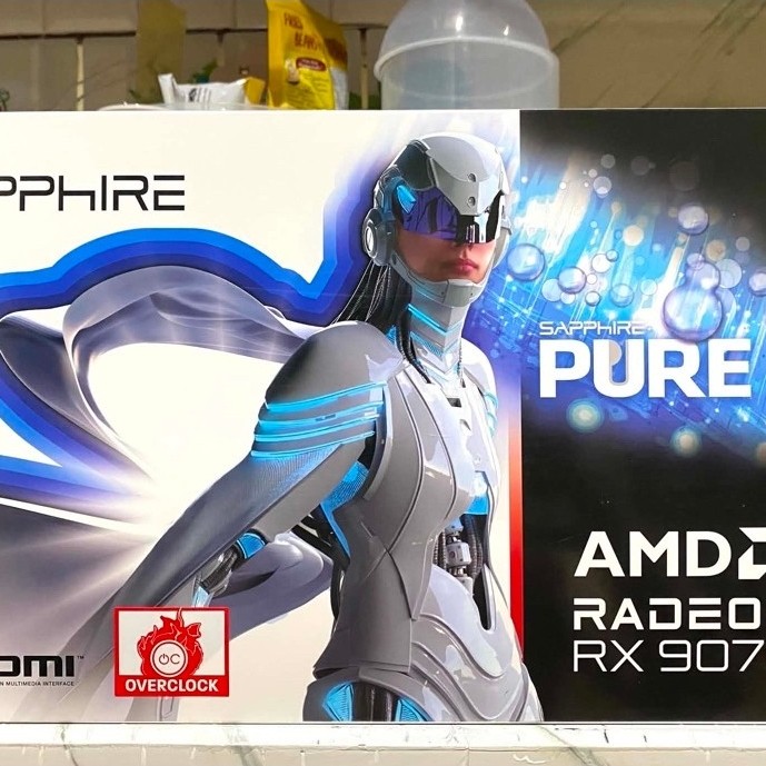 มือ1 9070XT Sapphire Pure ประกัน 8/29
