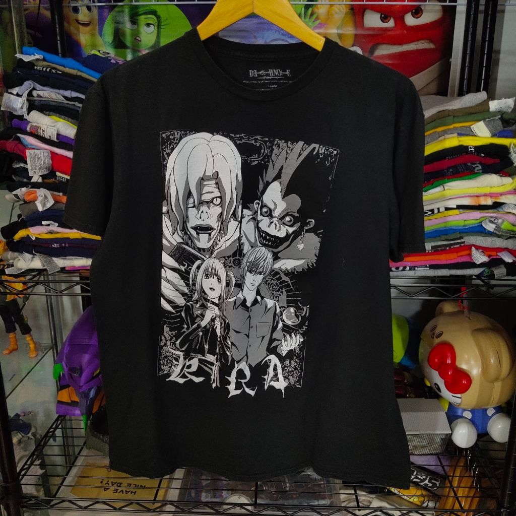 เสื้อยืดงานการ์ตูน DEATH NOTE