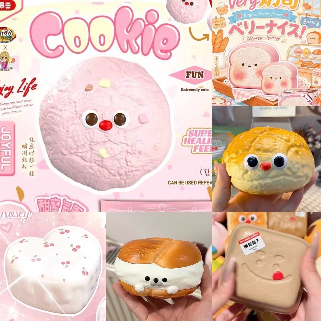 สกุชชี่แท้ squishy พร้อมส่ง มือ1 (อัพเดทตลอดค่ะ)