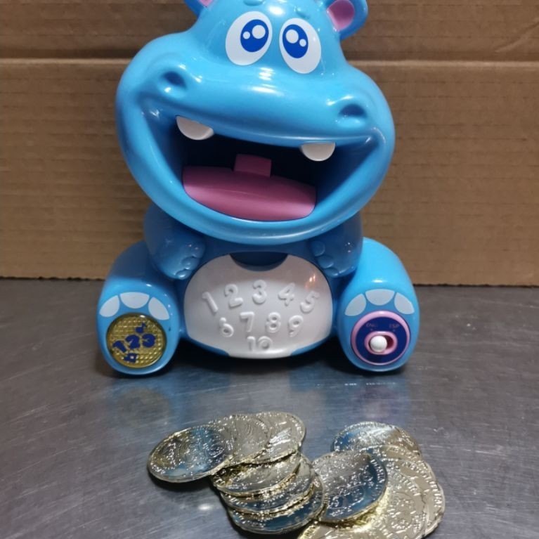 Bilingual Hippo Counting Toy