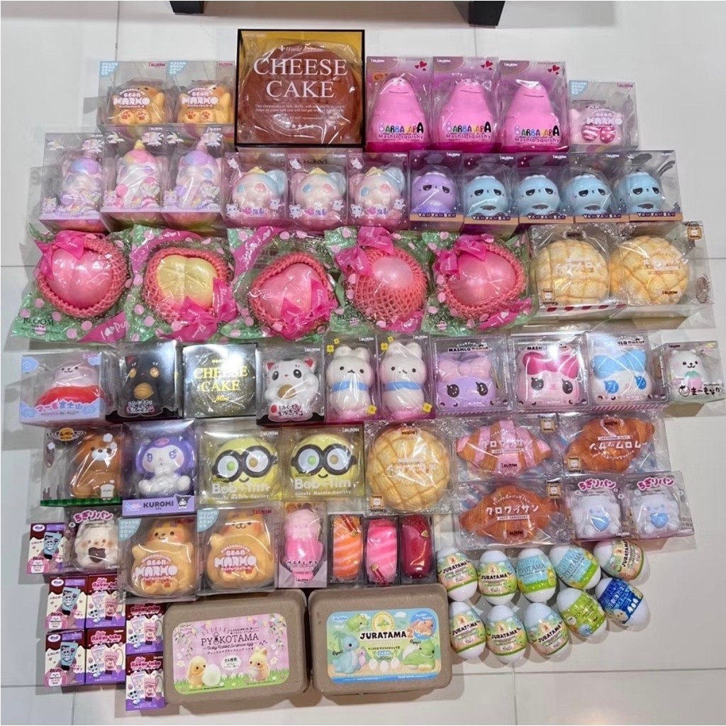 🩵พร้อมส่ง🛵, สกุชชี่ ibloom ของแท้💯 มือ1 bomomor.hiewjapan