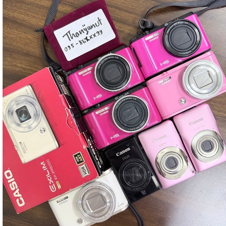 ✨🌻Casio exilim Zr50 / Zr1500 / Zr5000🩷💜✨Zr5100 กล้องฟรุ้งฟริ้ง กล้องดิจิตอล กล้องเซลฟี่ พร้อมส่ง✨มีอ
