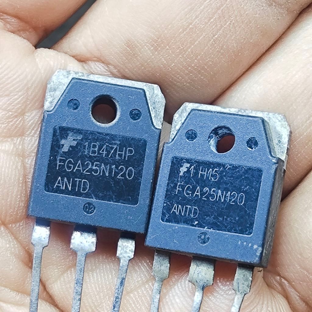 IGBT  2ชิ้น เตาแม่เหล็กไฟฟ้า TGAN25N120ND 25A 1200v  (อะไหล่เหลือประกอบโรงงาน)