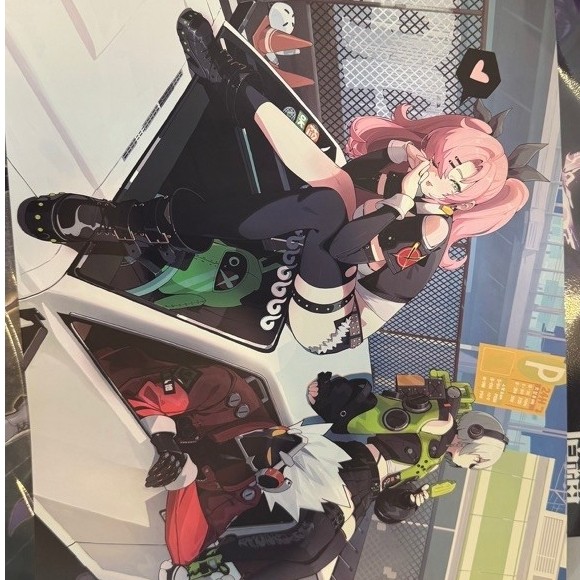 poster ZZZ zenless zone zero