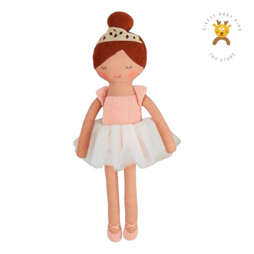 ตุ๊กตาผ้า Ballerina Dolls Mudpie ขนาด 28 Cm