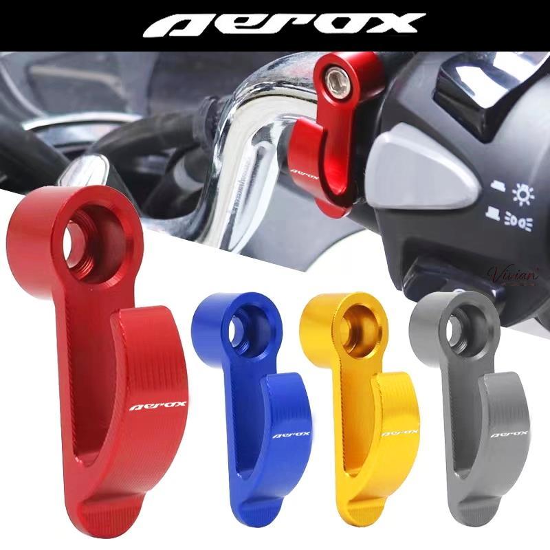 ตะขอรถจักรยานยนต์สําหรับ Yamaha Aerox Bag hook ผู้ถือหมวกกันน็อคแขวนตะขอแฮนด์ Aerox V2 V1【7