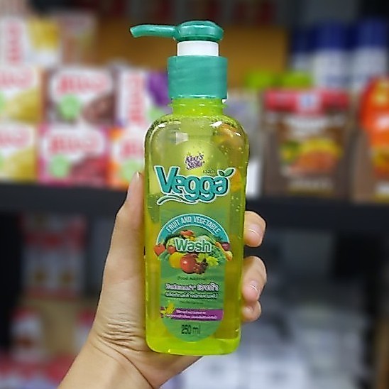 ิคิงสเตลล่า เวจก้า ผลิตภัณฑ์ล้างผักผลไม้ 250 มล. King's Stella Vegga Fruit and Vegetable Wash 250ml.