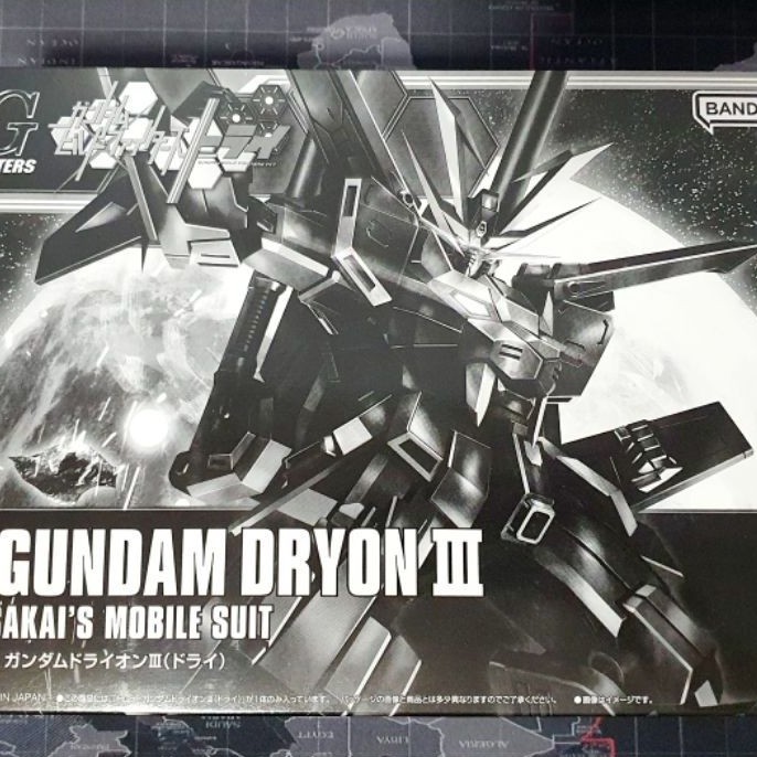 [ของแท้]  Gundam Dryon III - Minato Sakai's Mobile Suit - HGBF 1/144 , Premium Bandai (Mobile Suit G