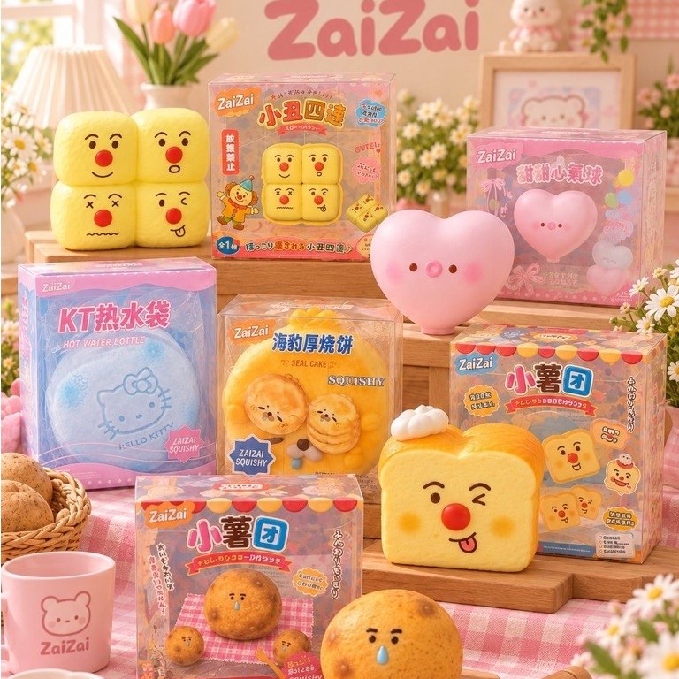 รวมสกุชชี่ Zai Zai มือ 1