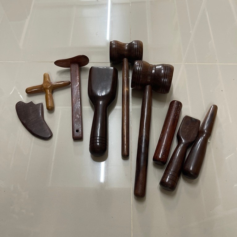 ชุดไม้ตอกเส้น 9 ชิ้นสินค้าเกรดบีมีตำหนิ